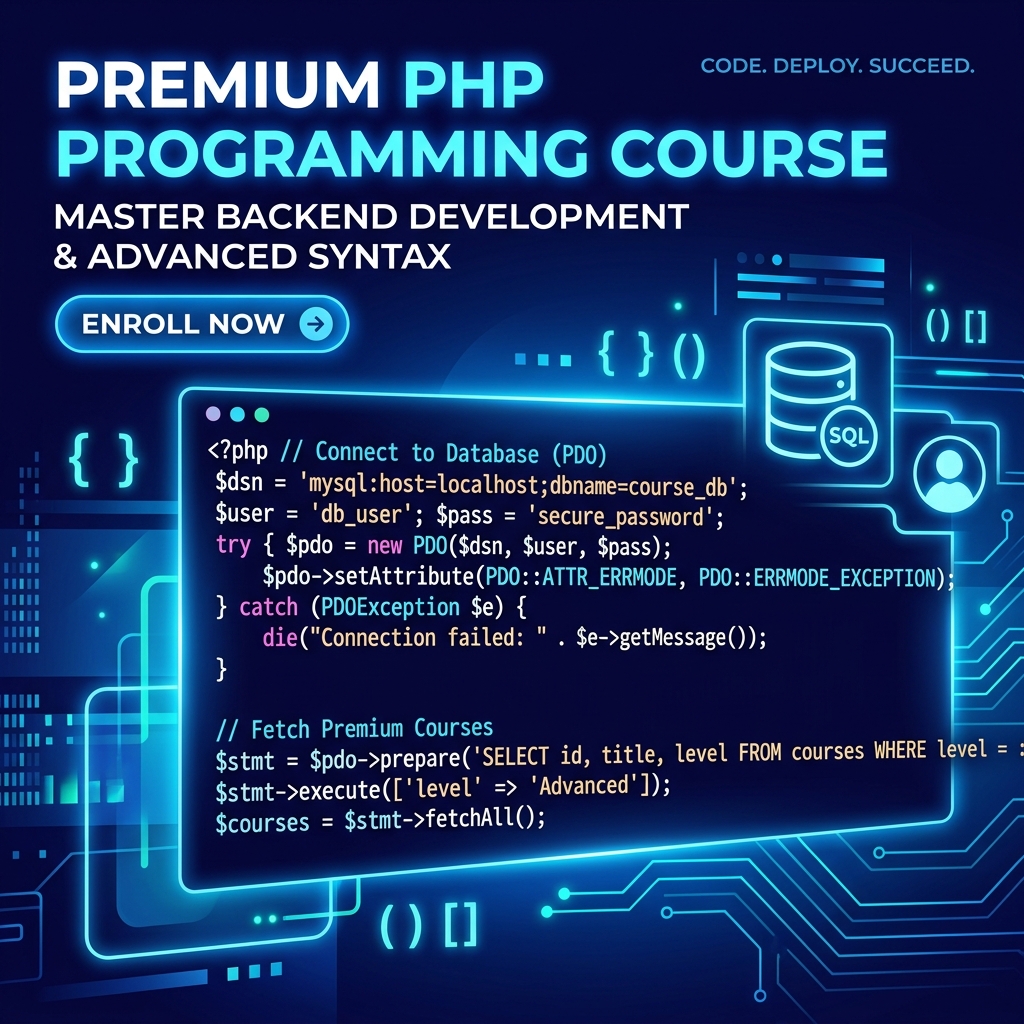 Kuasai Pemrograman PHP Web Dinamis
